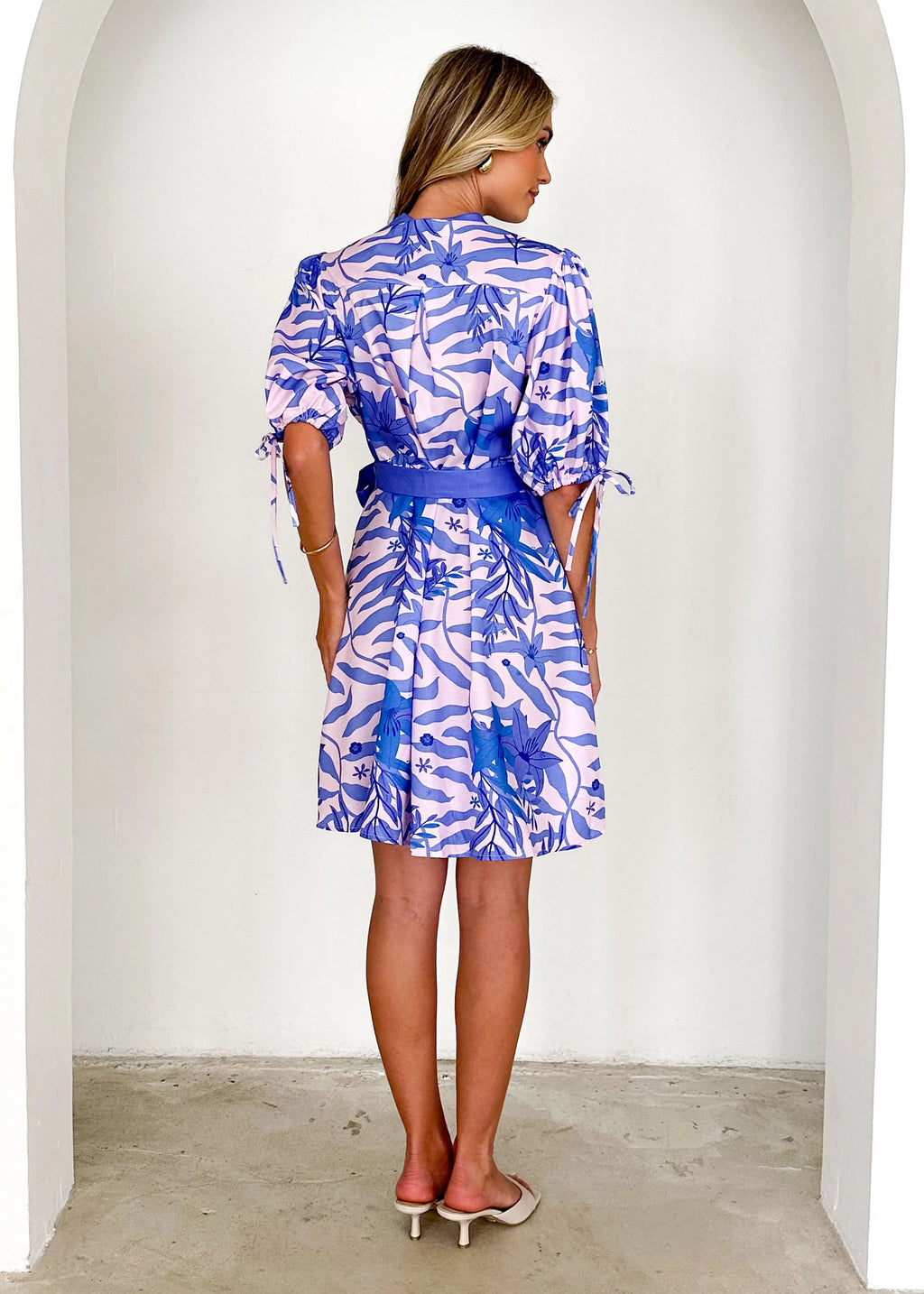 Madine Dress - Delilah Pink