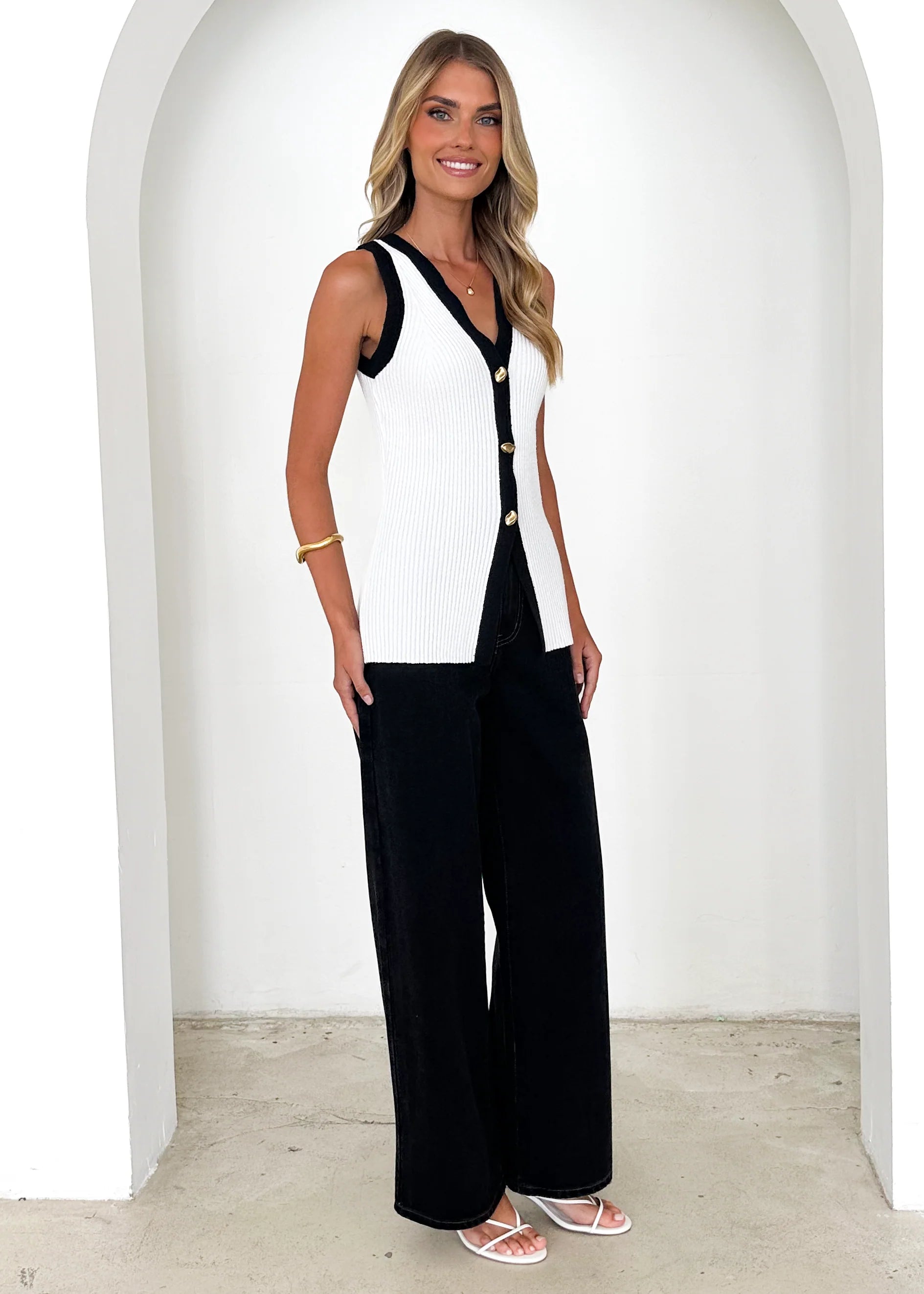 Willow Knit Top - Off White