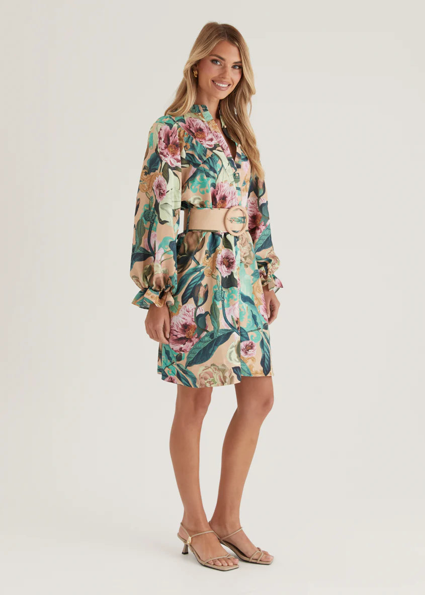 Angelina Dress - Mocha