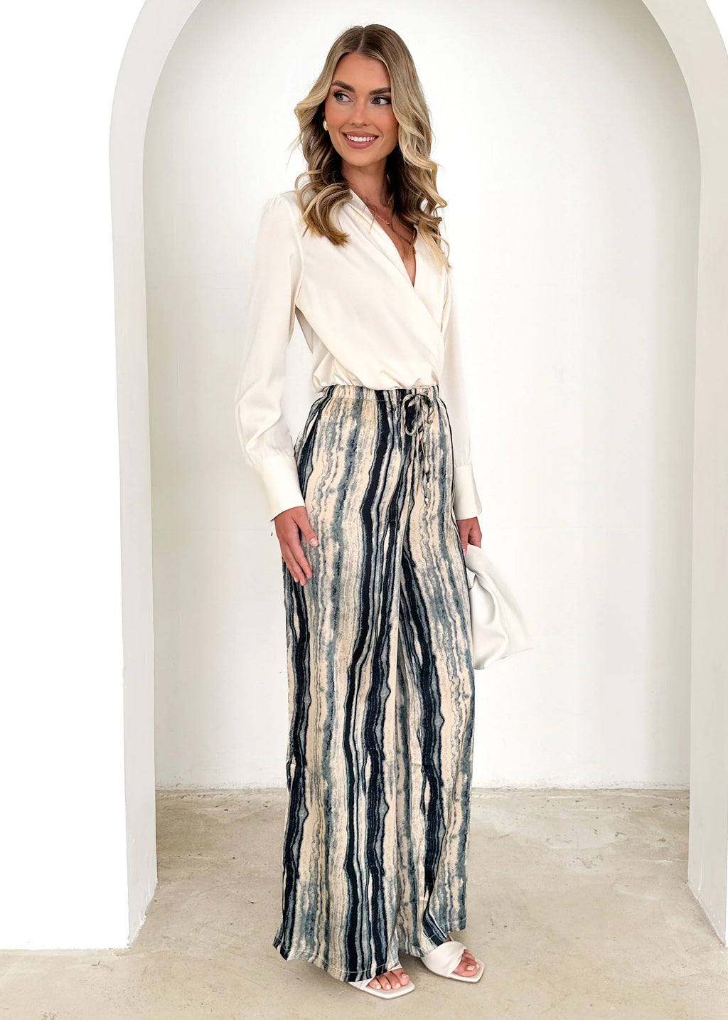 Lanrae Pants - Teal Multi