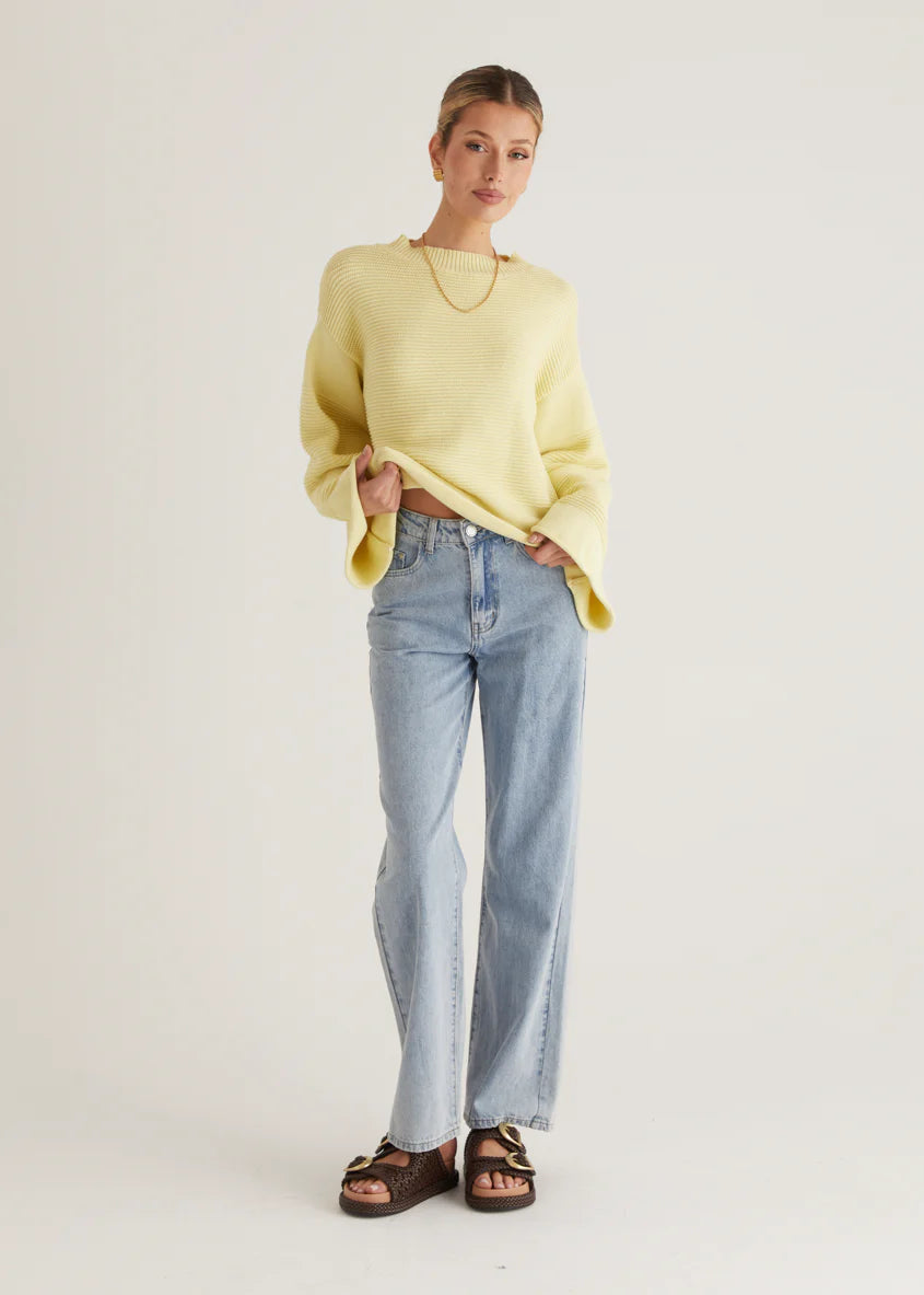 Marsielle Sweater - Lemon
