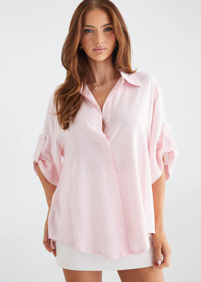 Kinsley Shirt - Pink