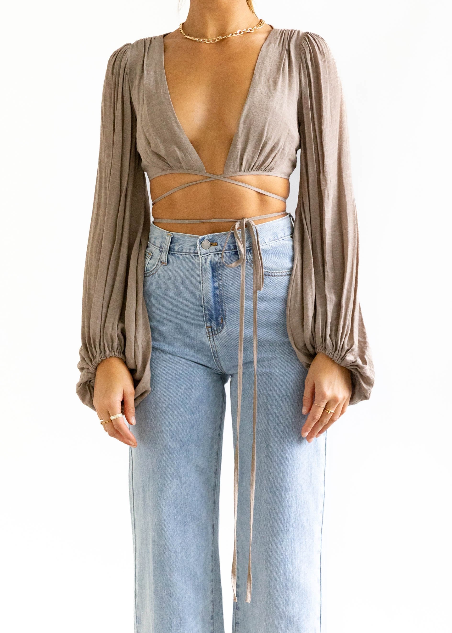 Berkley Crop - Mocha