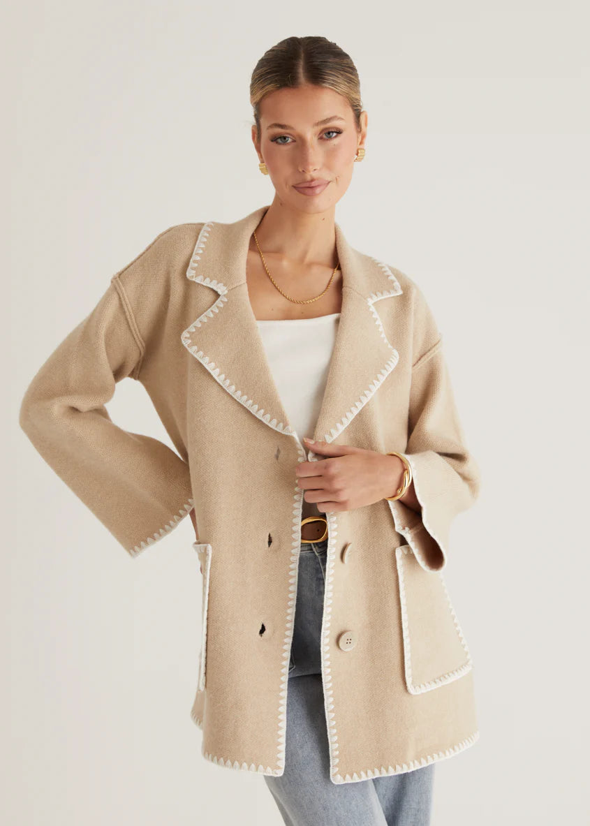 Harlo Cardigan - Beige