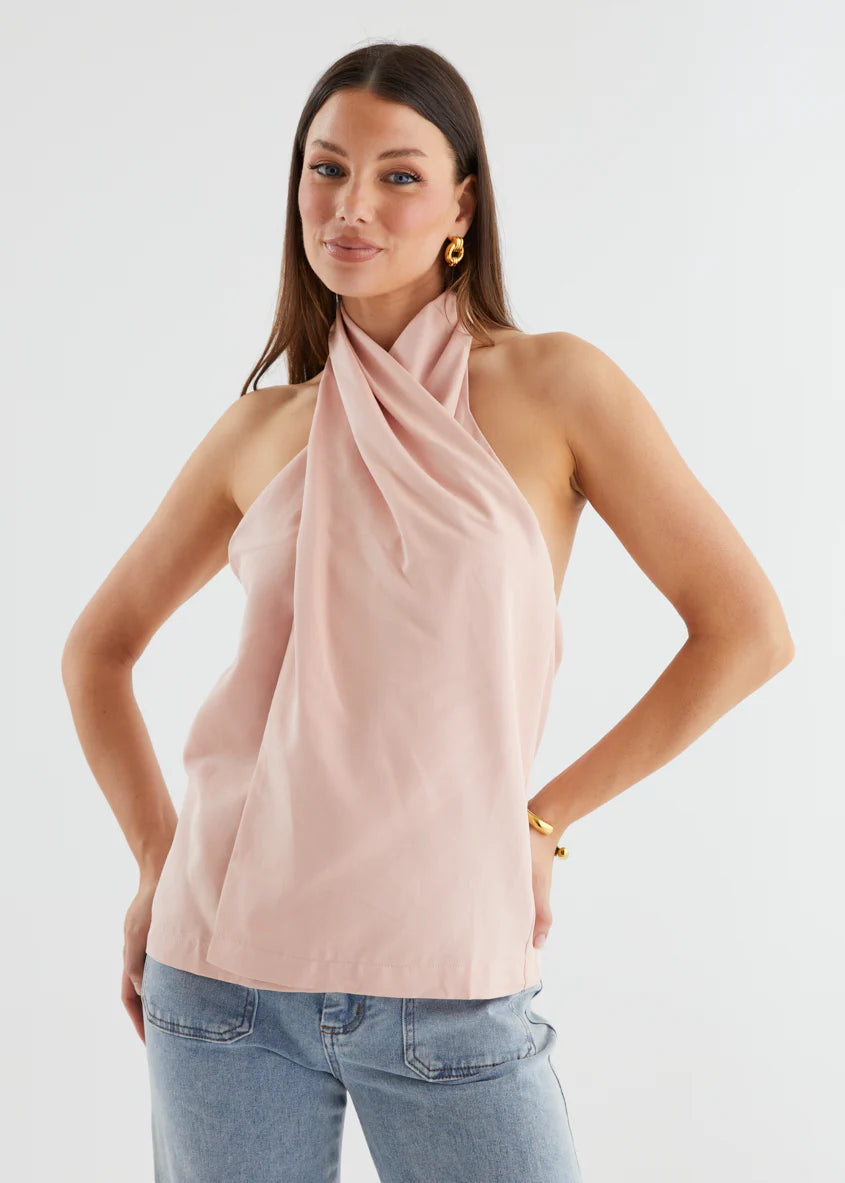 Otto Halter Top - Fairy Floss