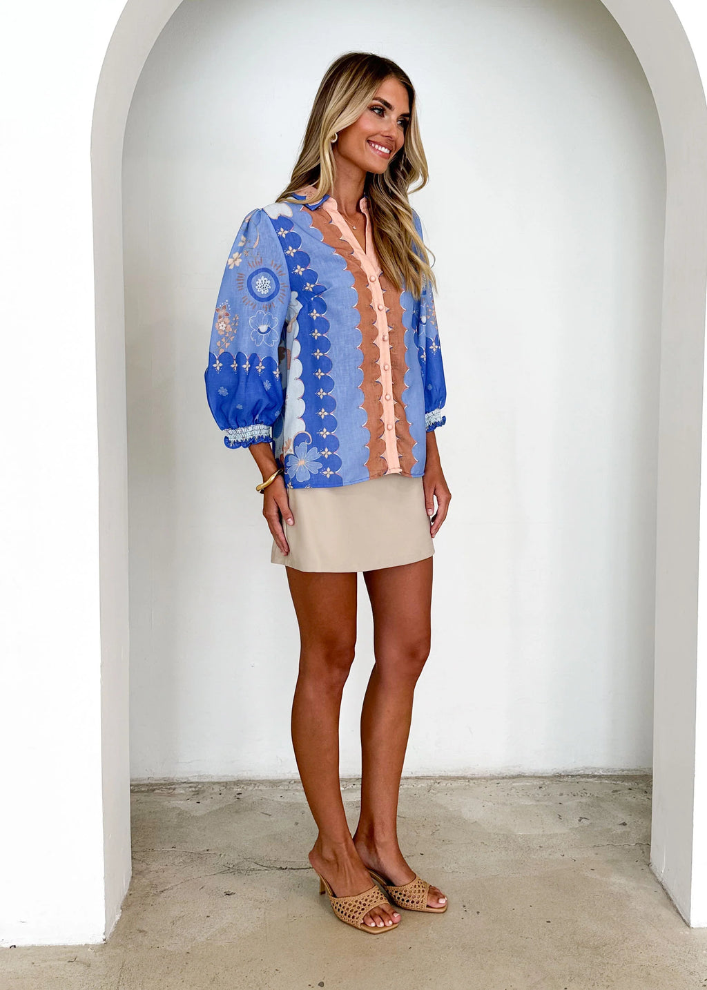 Amity Shirt - Blue Moon