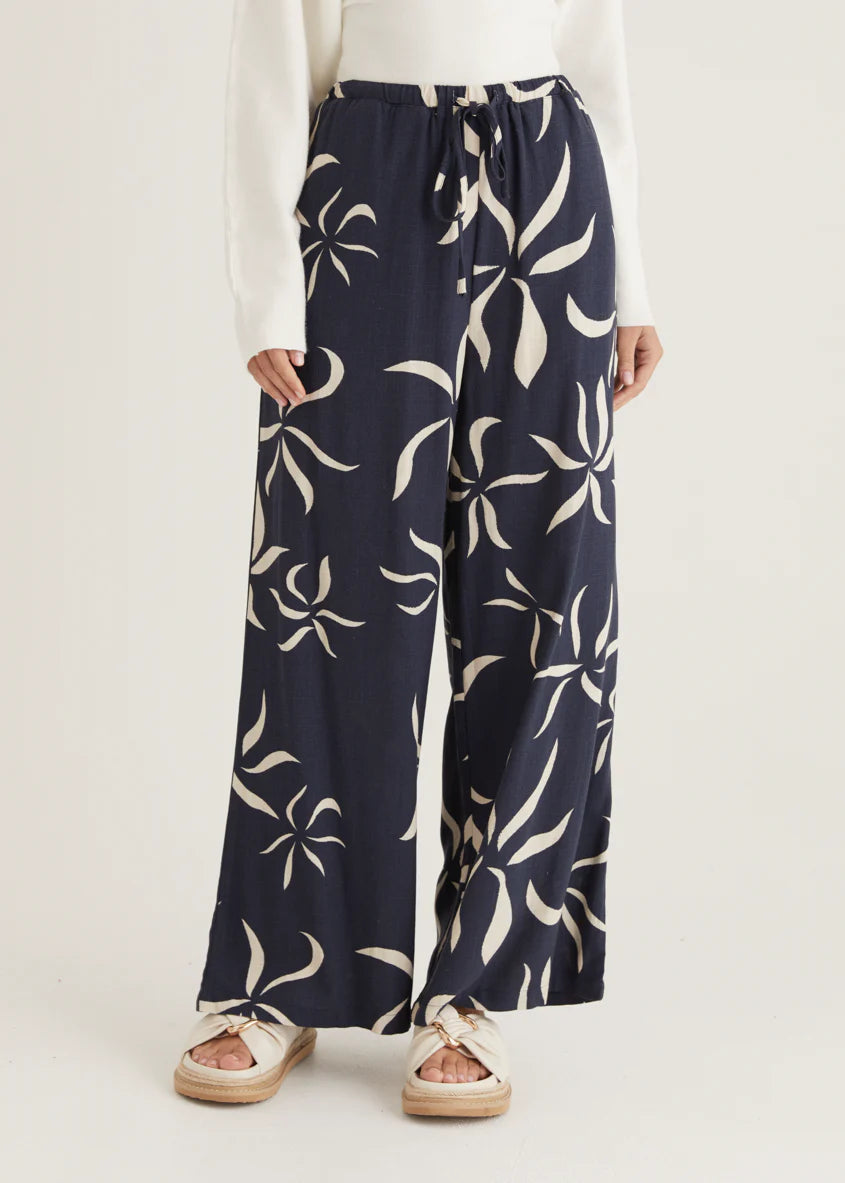 Hunter Pants - Navy Ayana