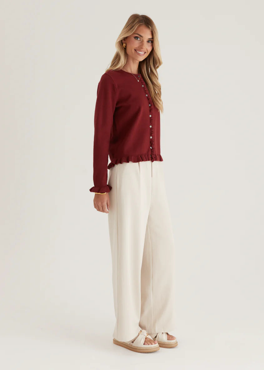 Centennial Sweater - Wine