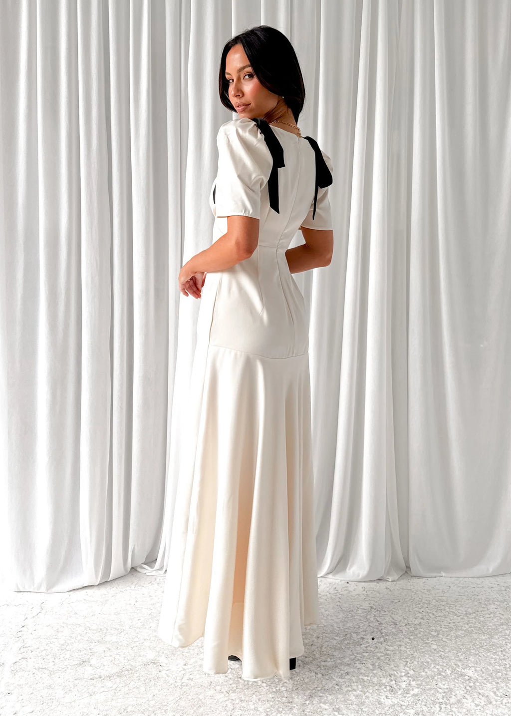 Ettara Maxi Dress - Cream