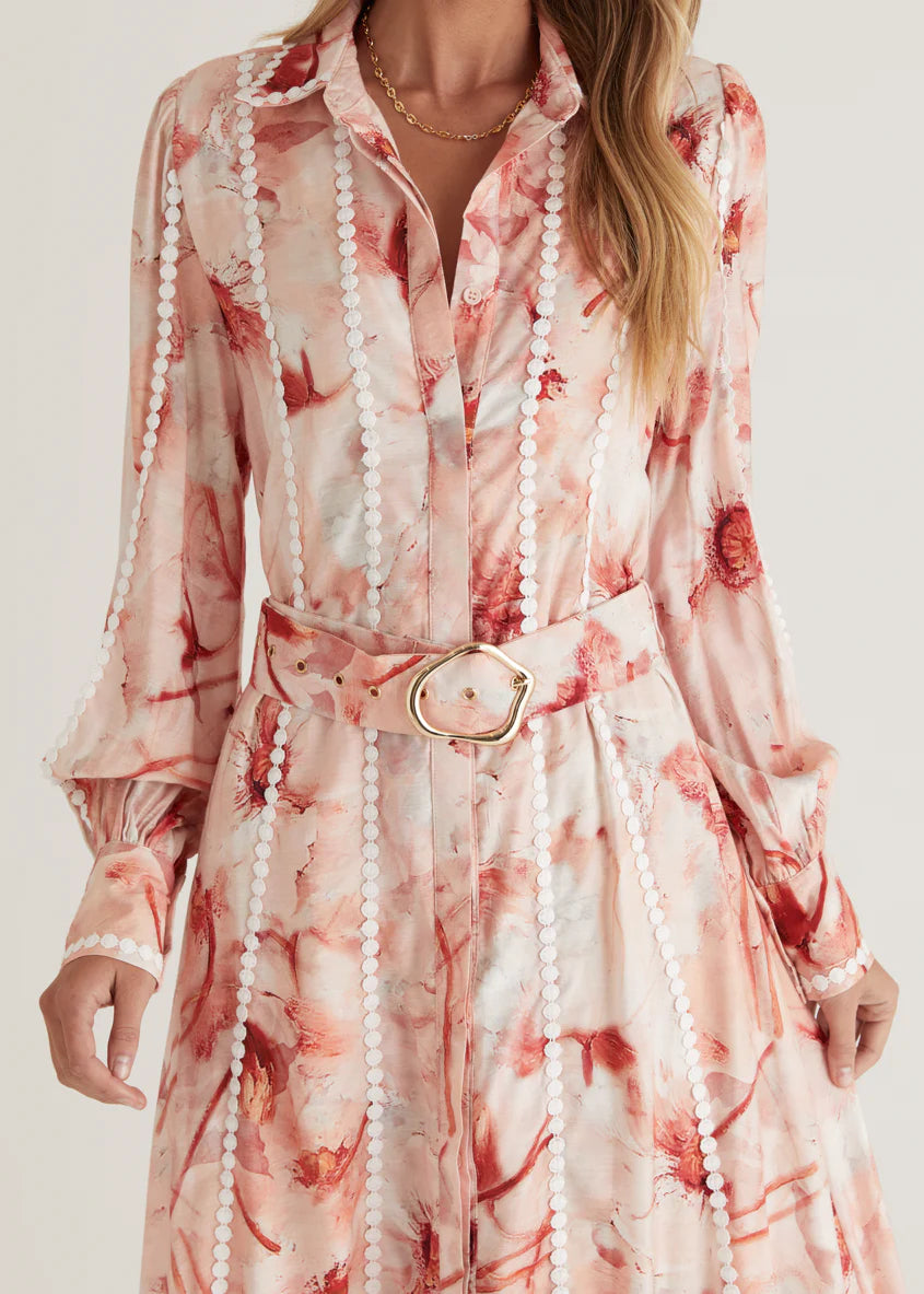 Starlet Maxi Dress - Blush Floral