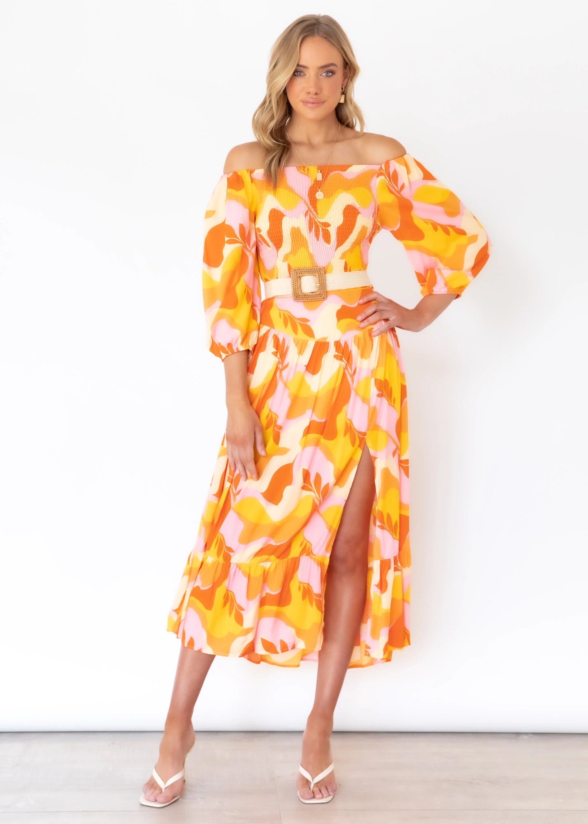 Parlo Off Shoulder Crop - Zulu