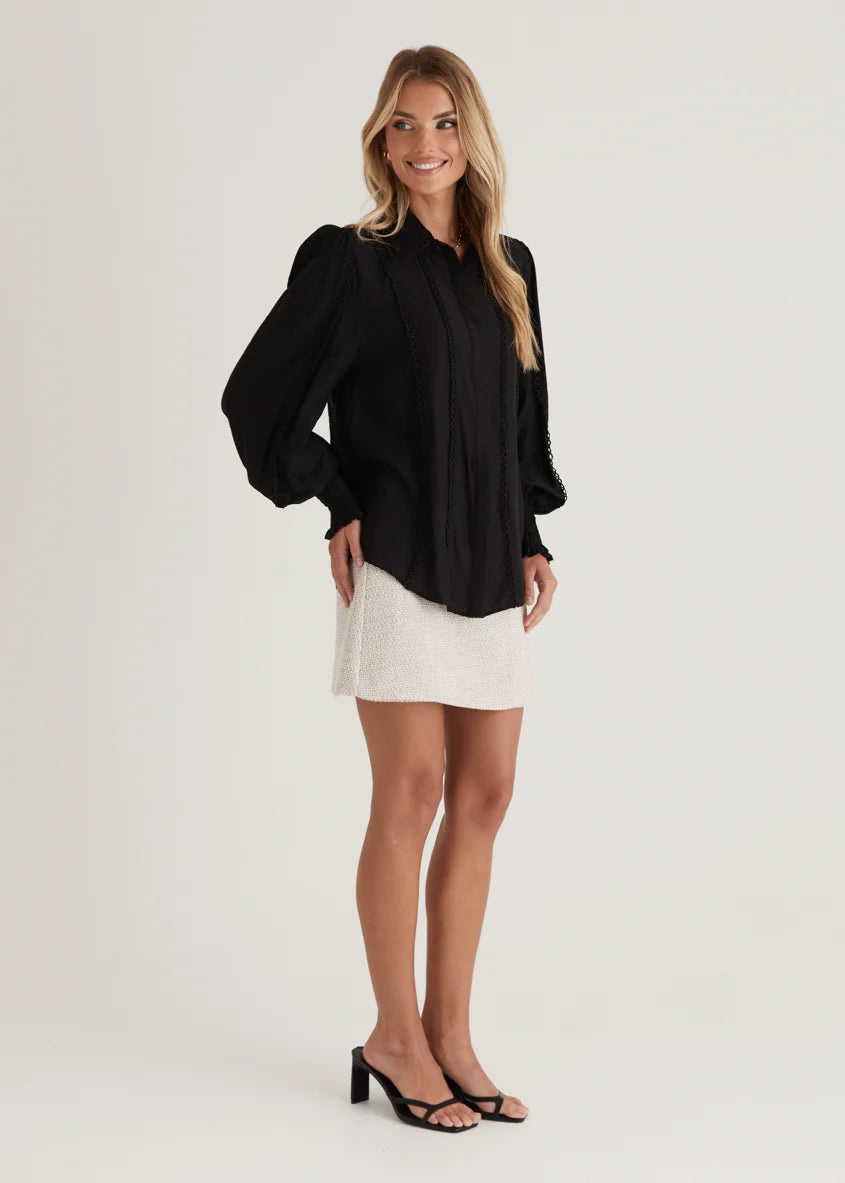 Roxanne Shirt - Black