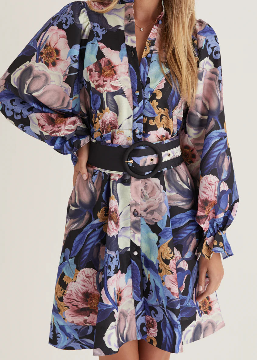 Angelina Dress - Azure