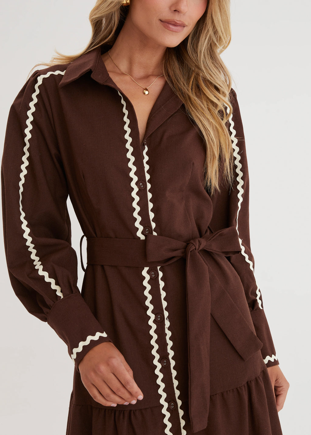 Jordana Maxi Dress - Espresso