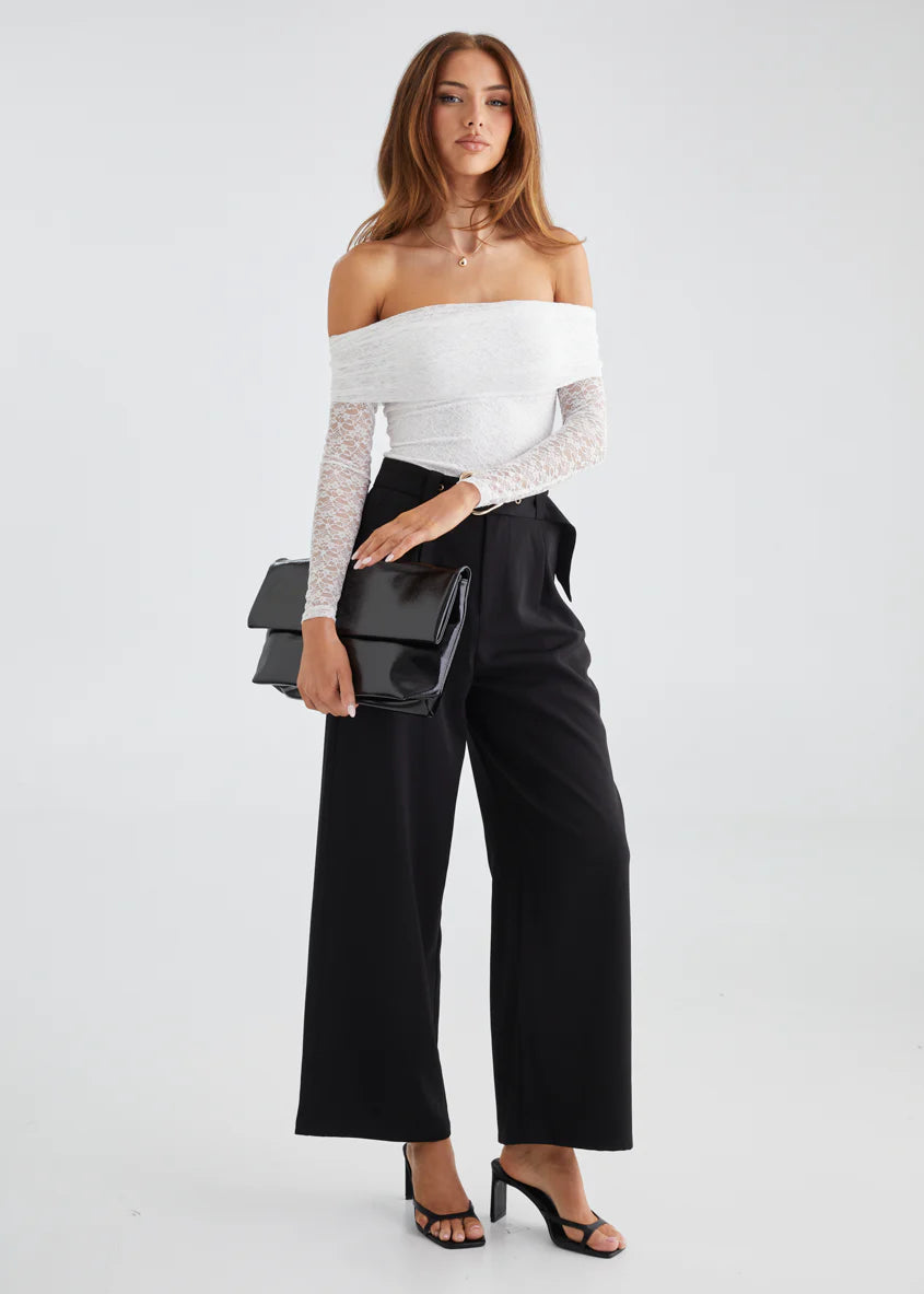 Rosa Lace Bodysuit - Off White