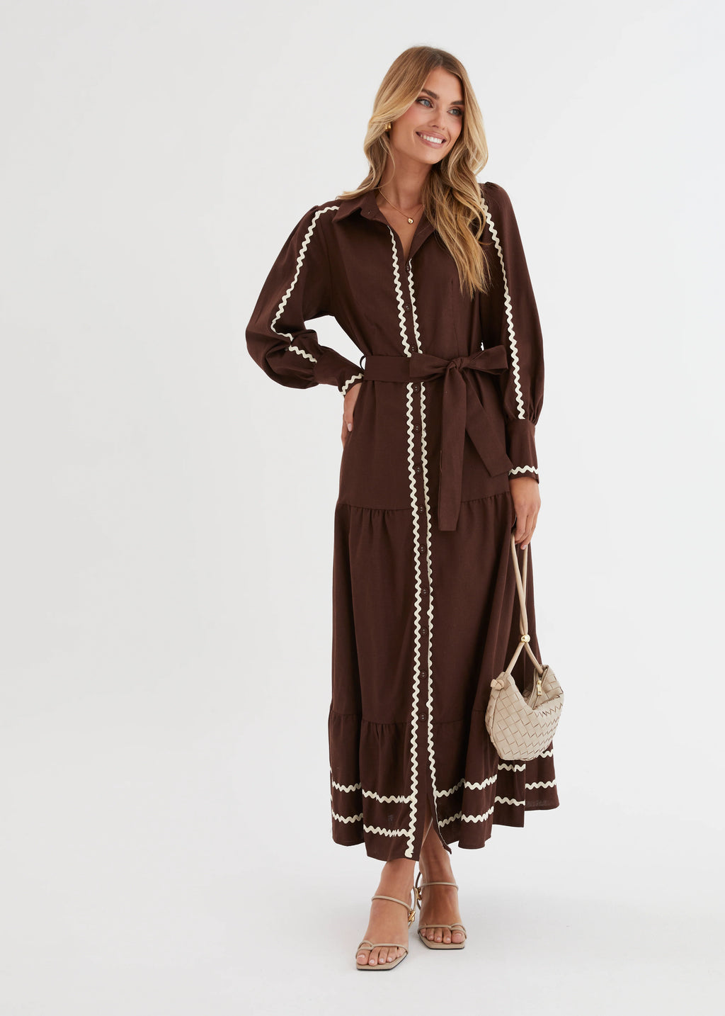 Jordana Maxi Dress - Espresso