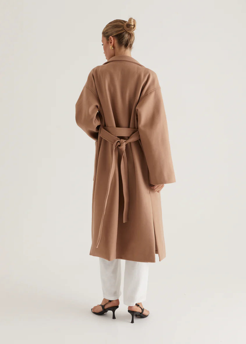 Caylee Coat - Tan