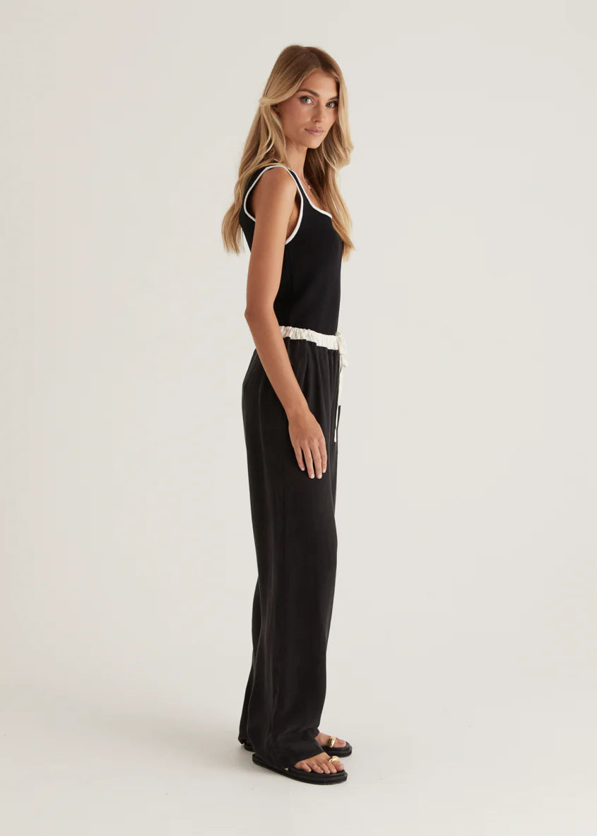 Alexis Cupro Pants - Black