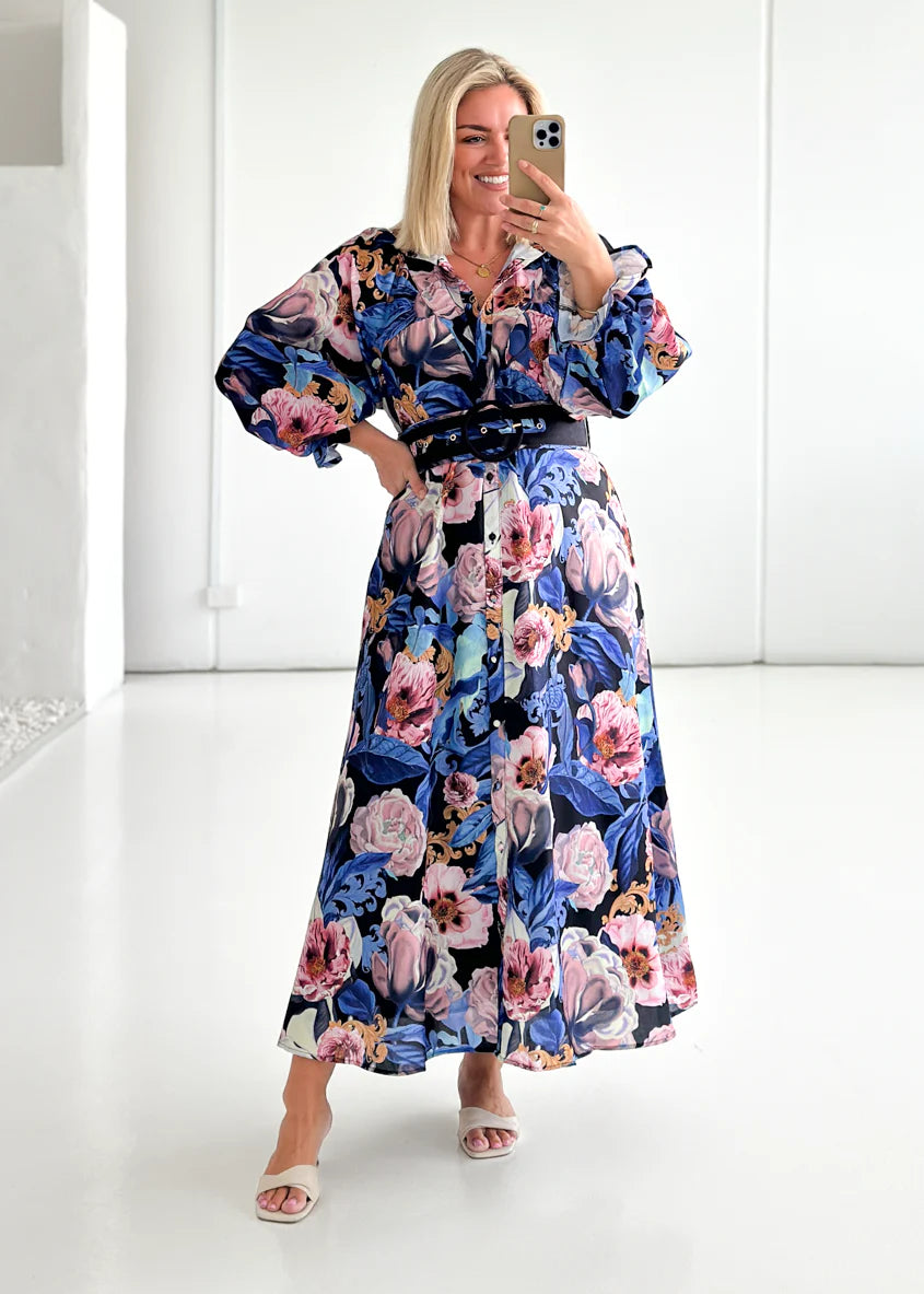 Sammi Maxi Dress - Azure