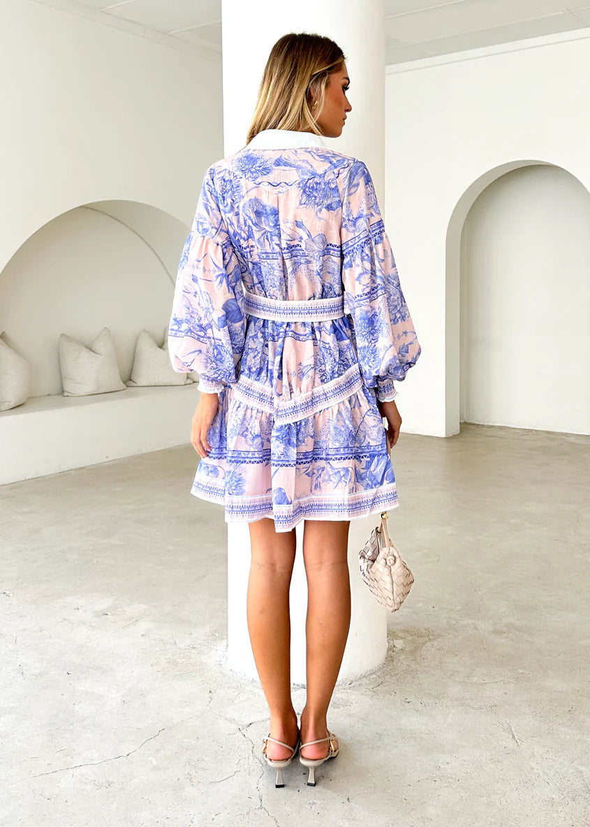 Marietta Dress - Porcelain