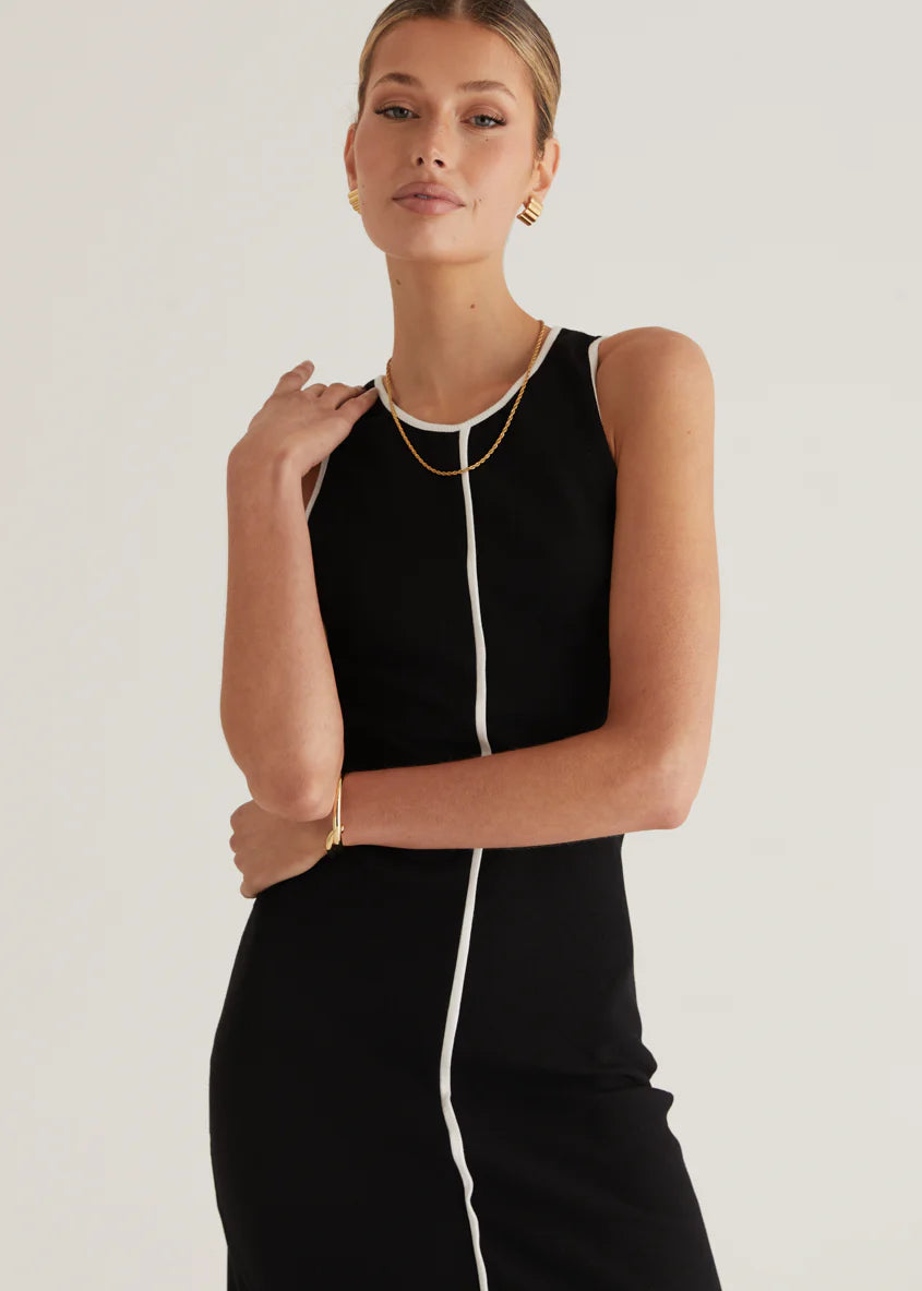 Cedar Maxi Dress - Black