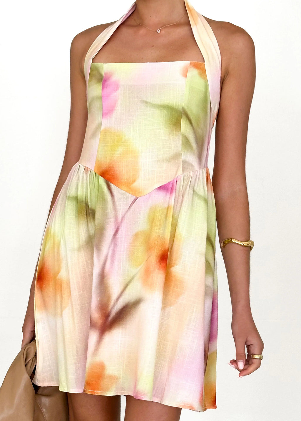 Esther Halter Dress - Pastel Bethany