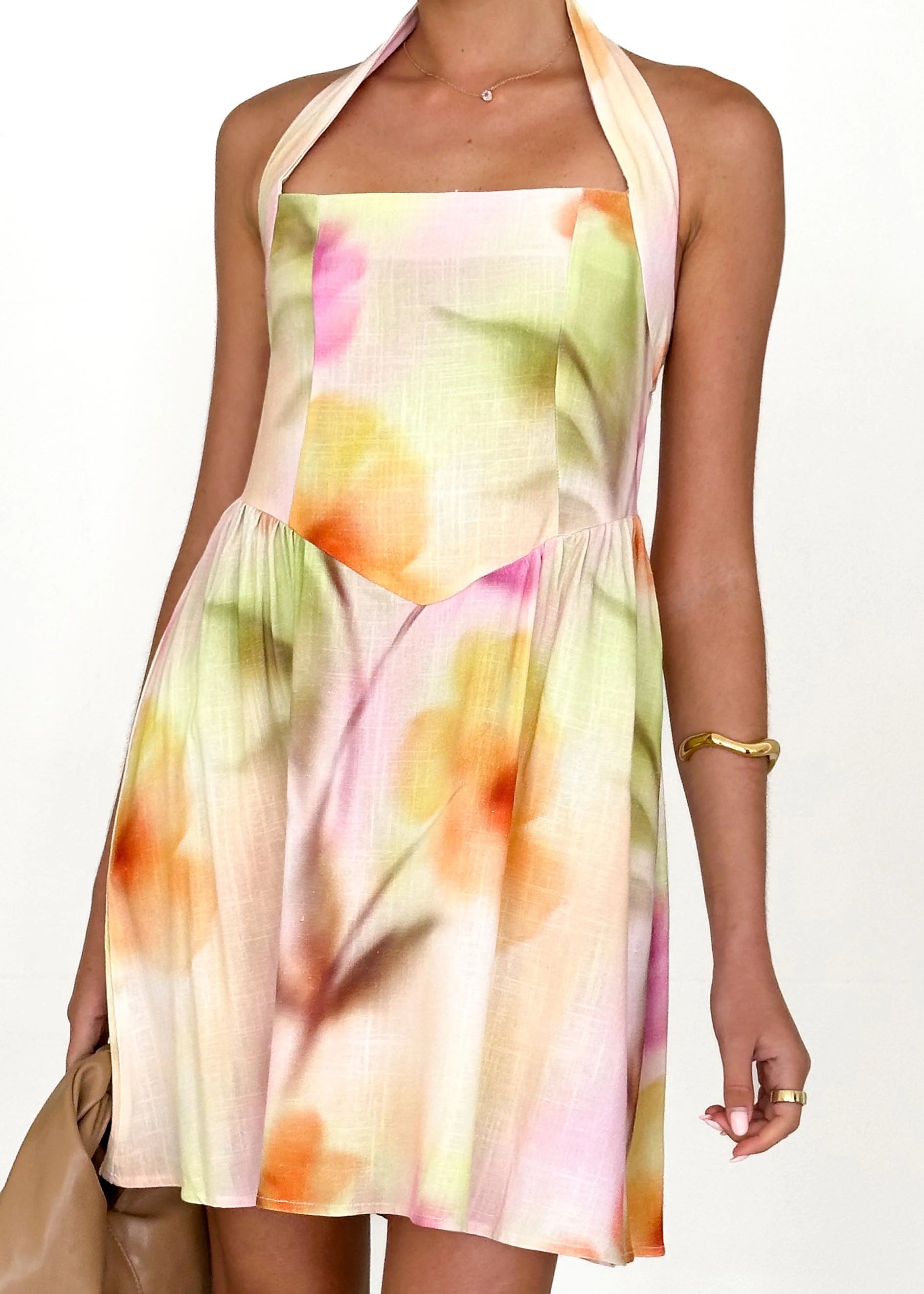 Esther Halter Dress - Pastel Bethany
