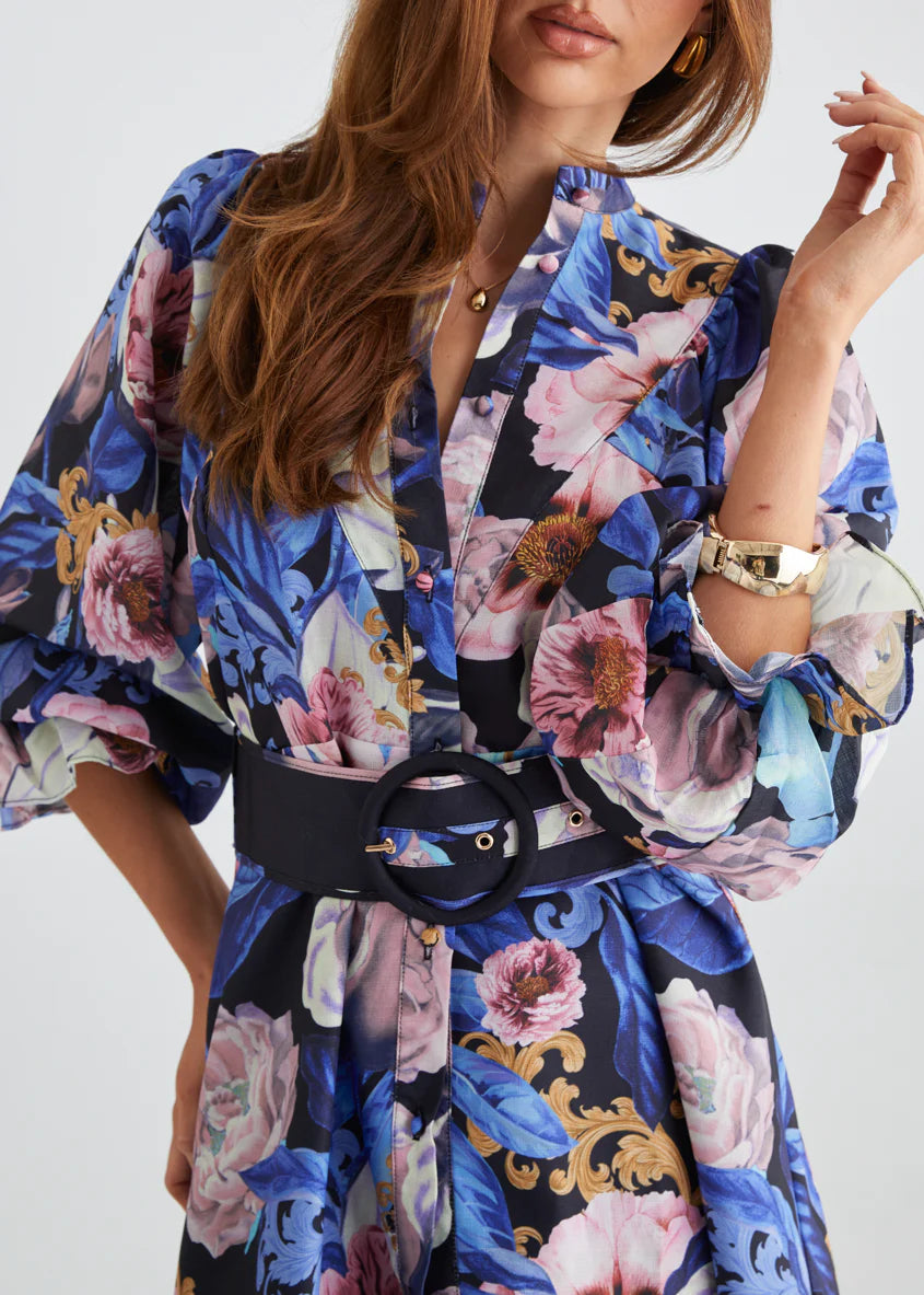 Angelina Dress - Azure