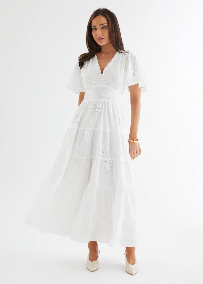 Alexa Maxi Dress - Off White