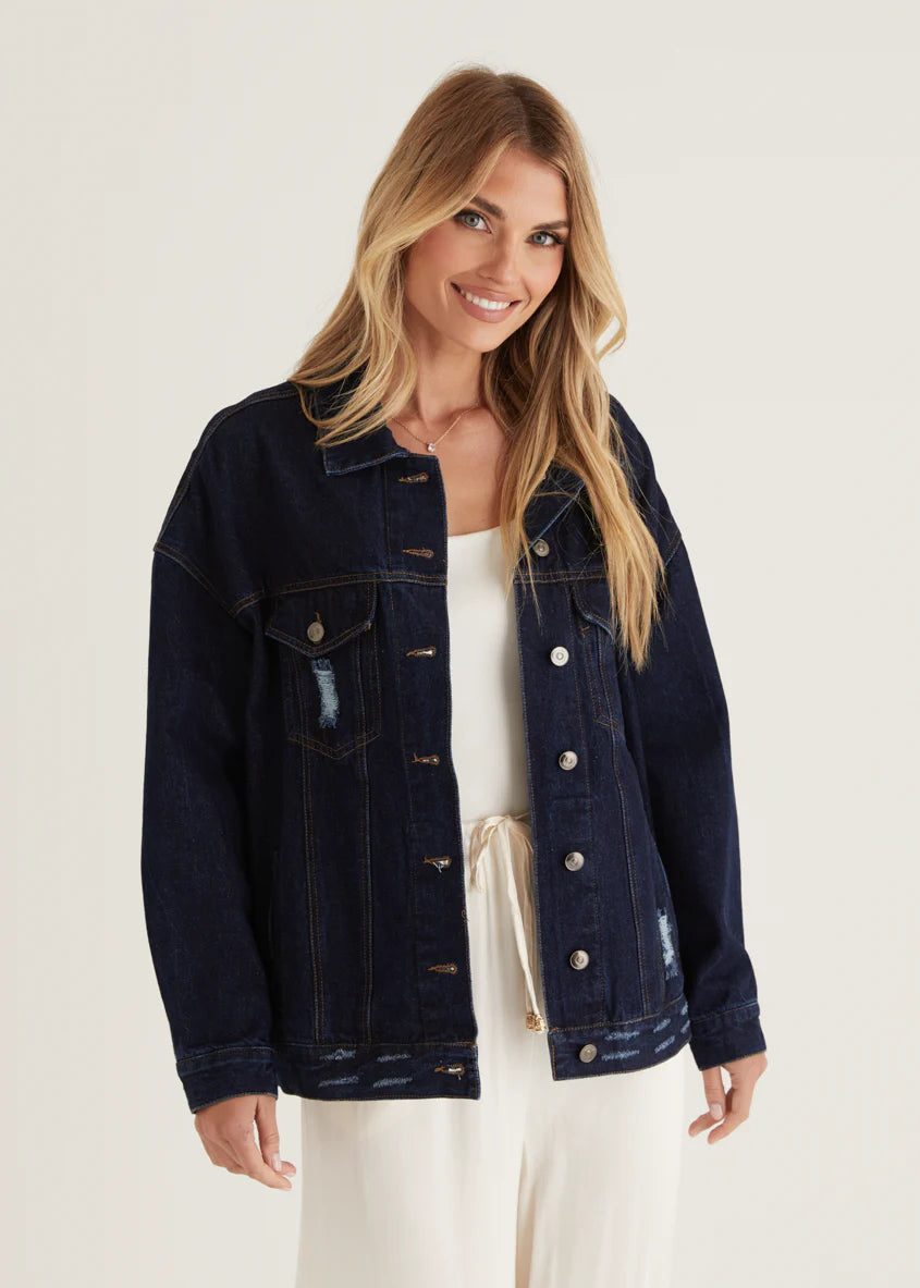 Jemma Denim Jacket - Indigo