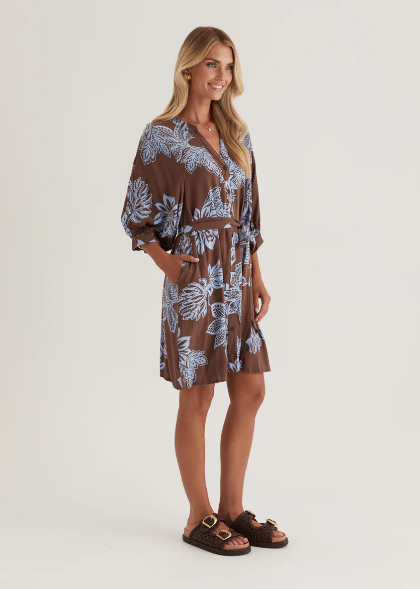 Tessa Dress - Choc Captivate