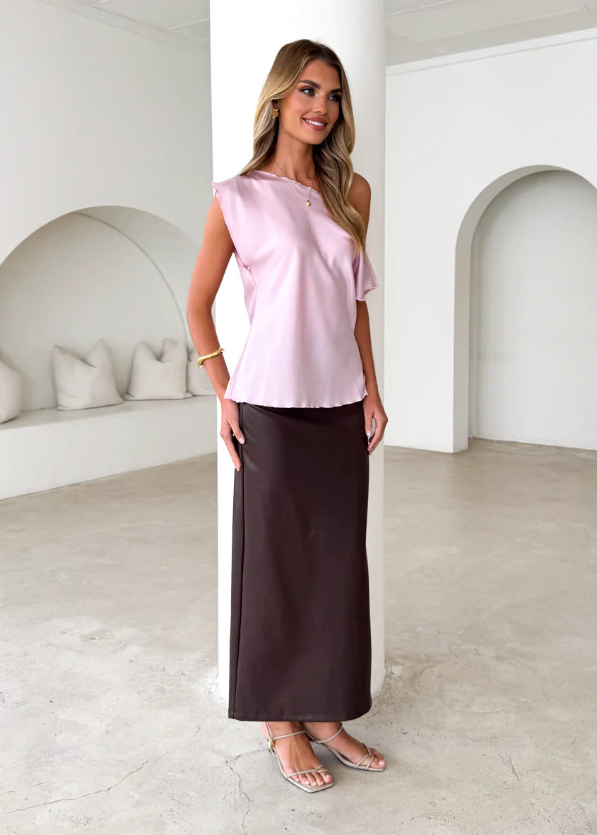 Geranium Top - Blush