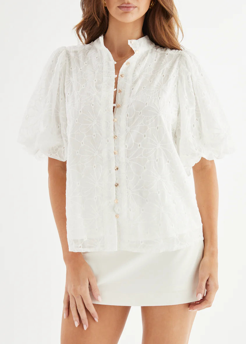 Middleton Blouse - White