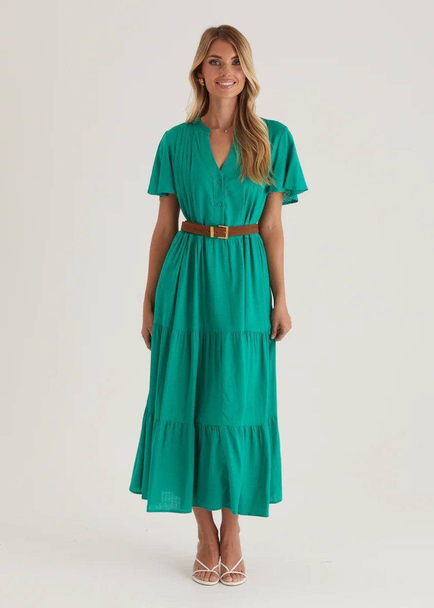 Niaomi Maxi Dress - Green