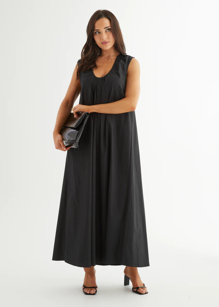 Casandra Maxi Dress - Black