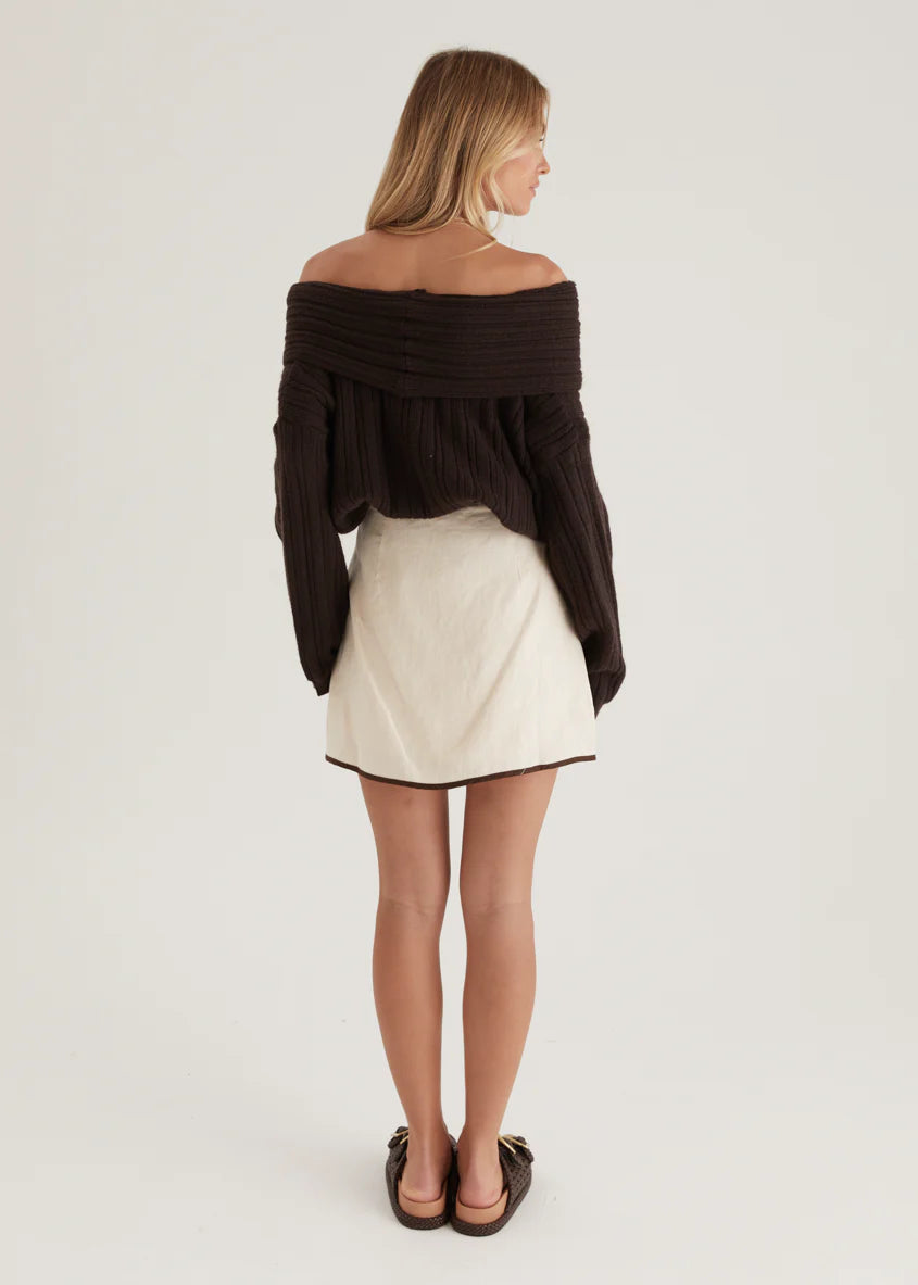 Taurus Skirt - Oatmeal