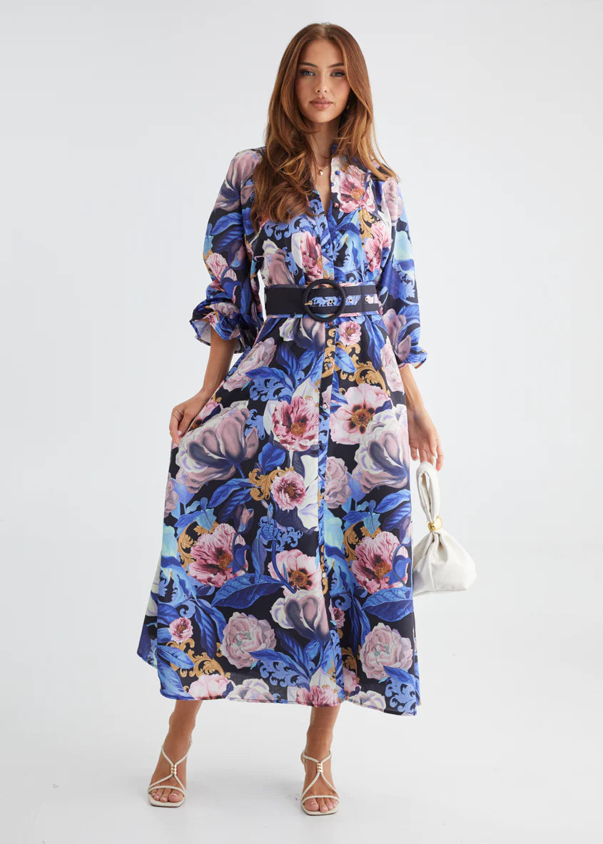 Sammi Maxi Dress - Azure