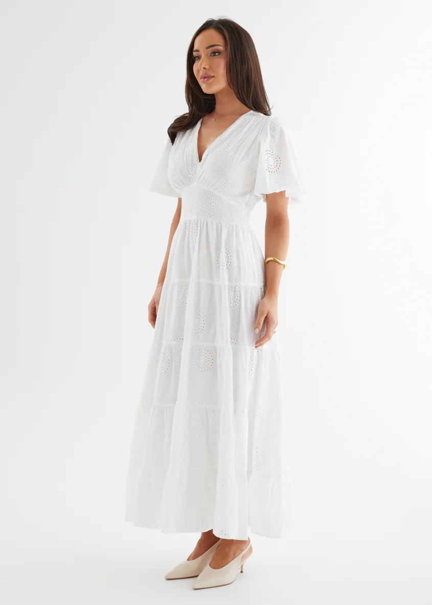 Alexa Maxi Dress - Off White