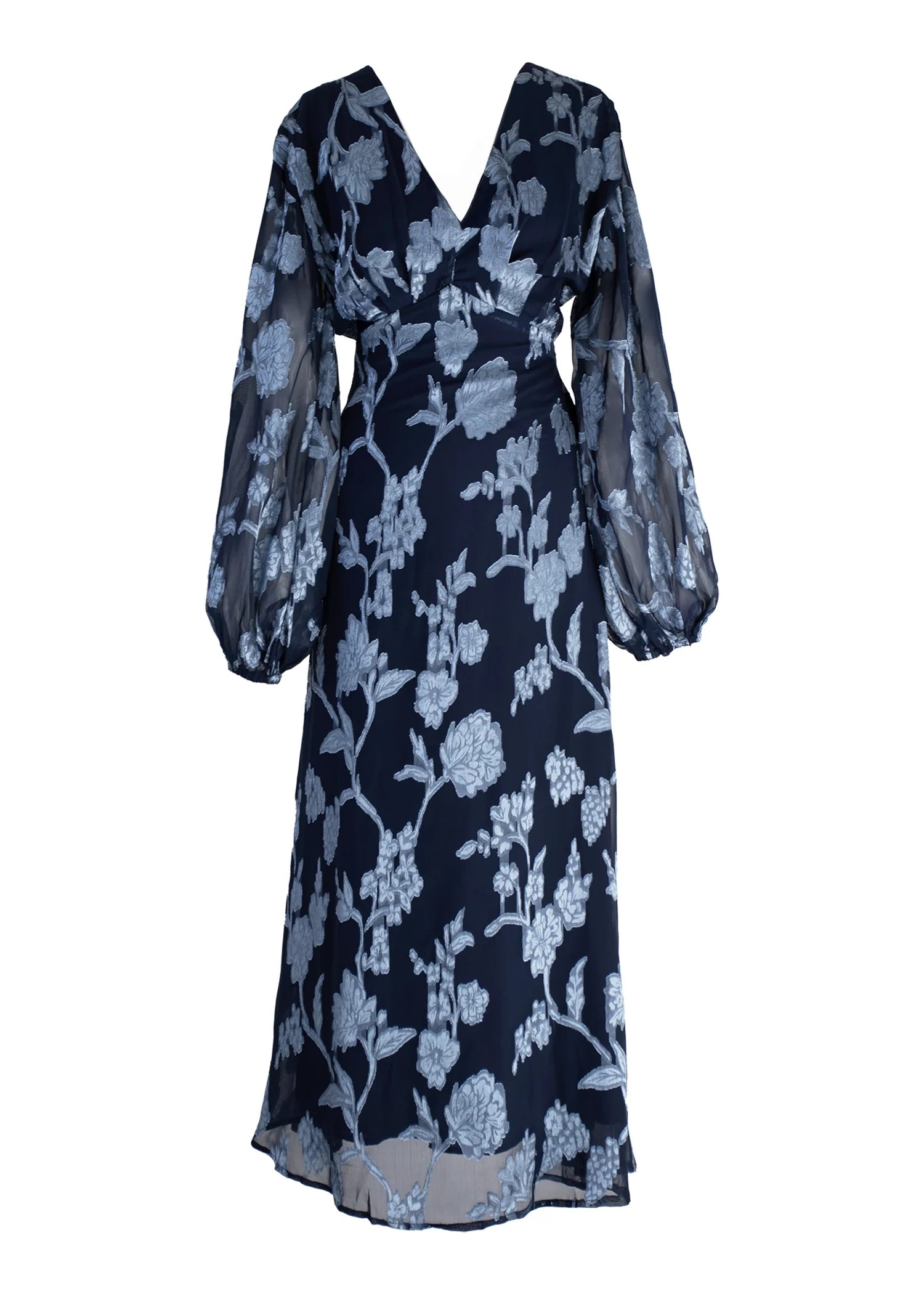 Primavera Maxi Dress - Blue Floral
