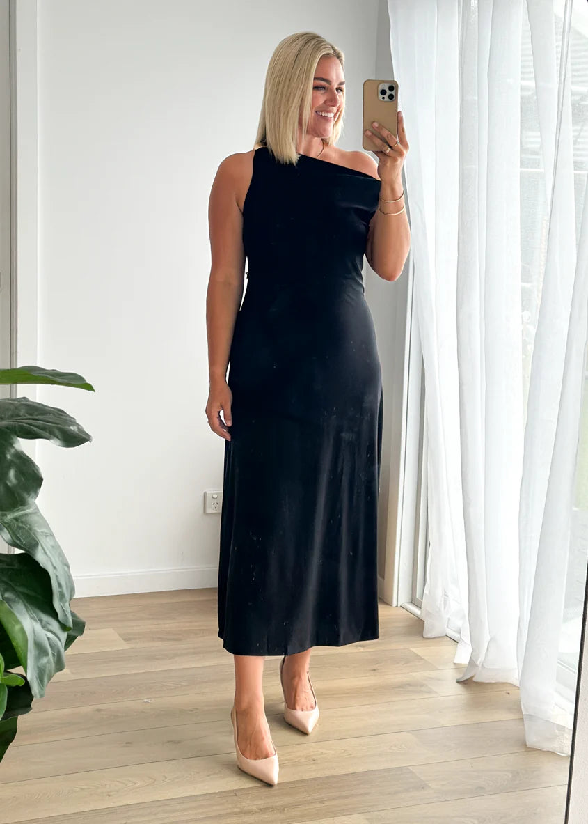 Demi Maxi Dress - Black