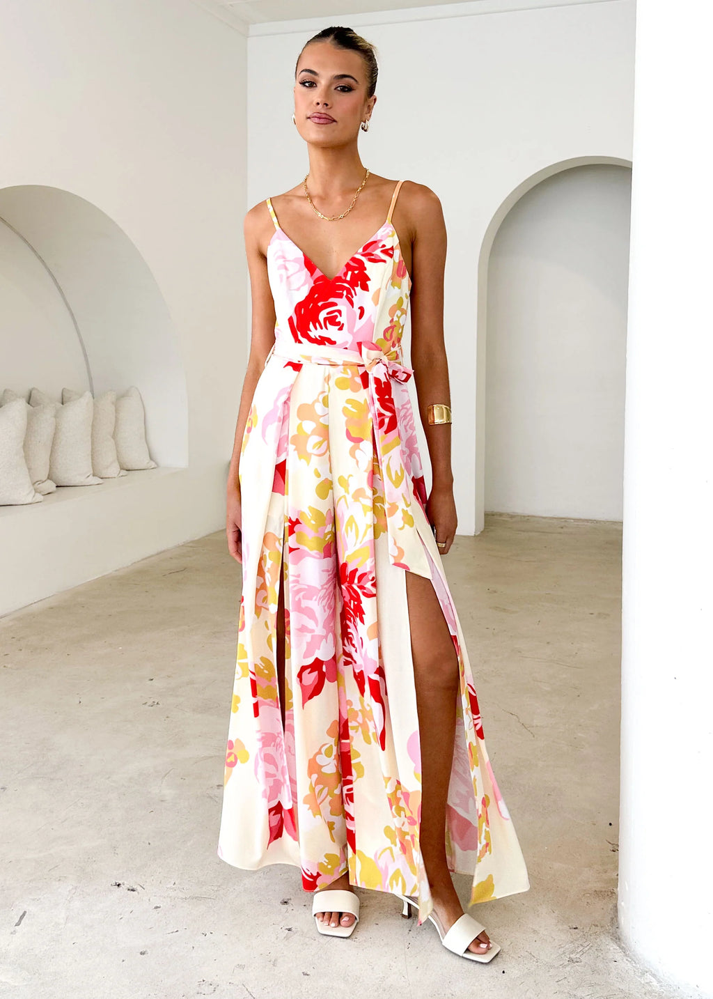 Jelena Pantsuit - Lemon Floral