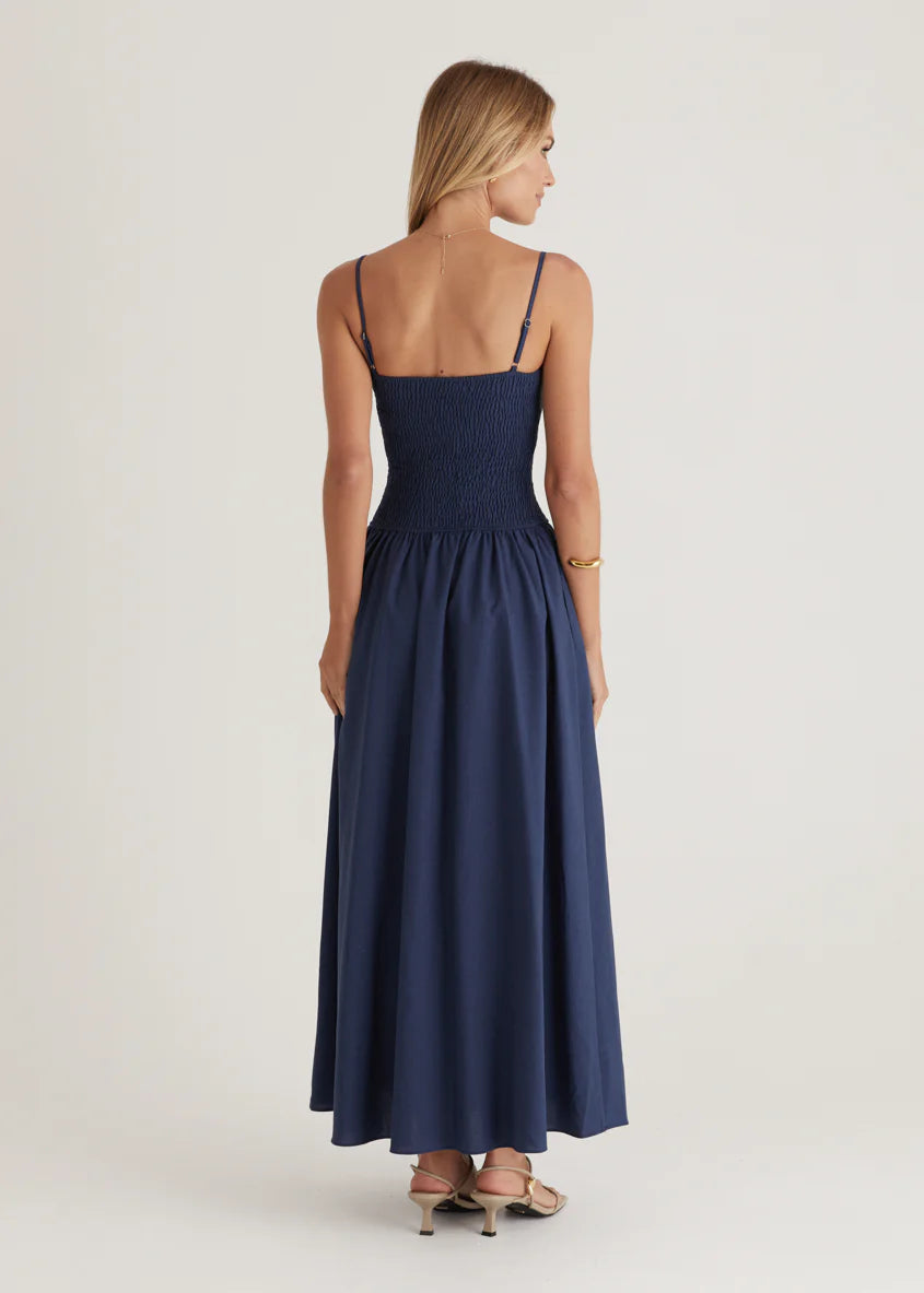 Skye Maxi Dress - Navy