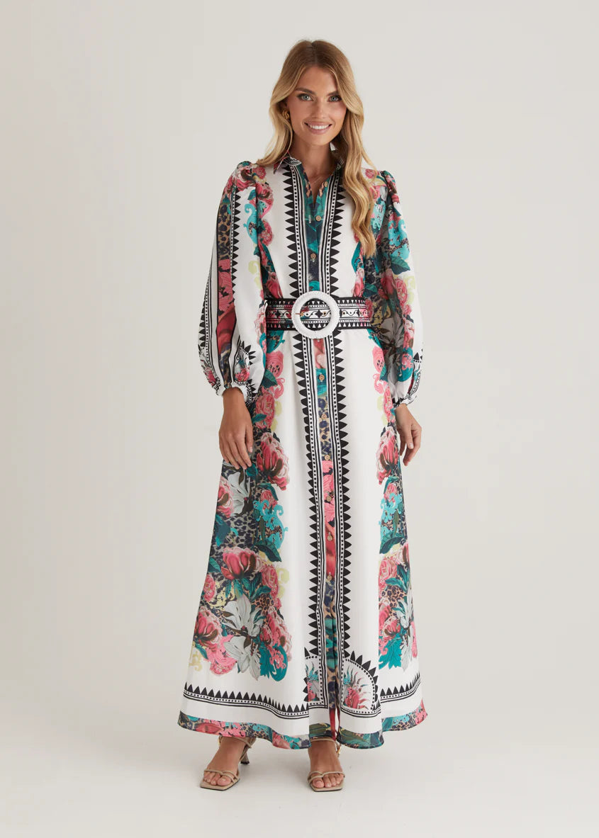 Colada Maxi Dress - Eden Floral