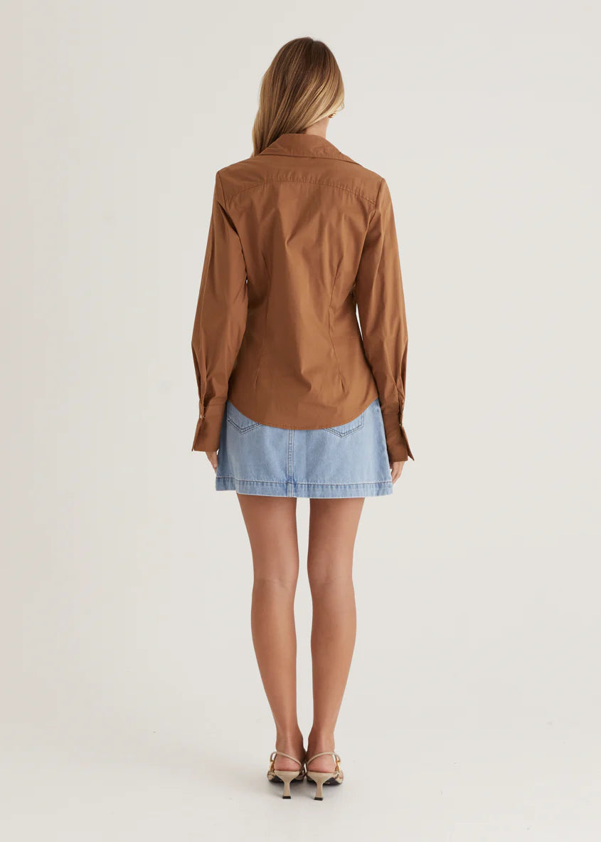 Sianna Shirt - Camel