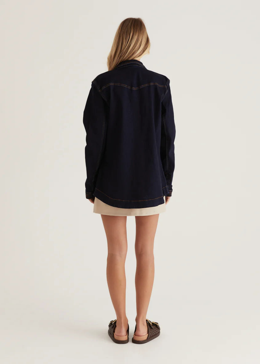 Donroe Denim Jacket - Indigo