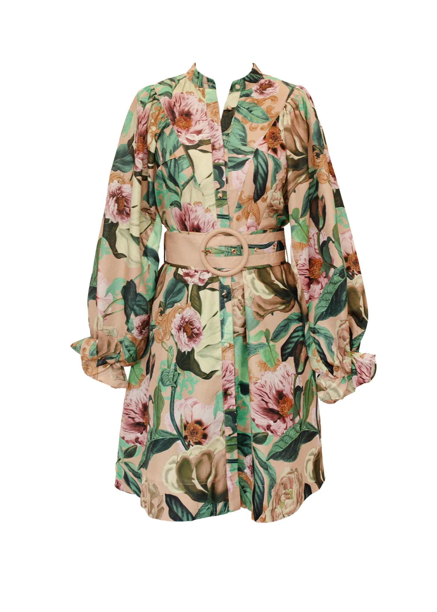 Angelina Dress - Mocha