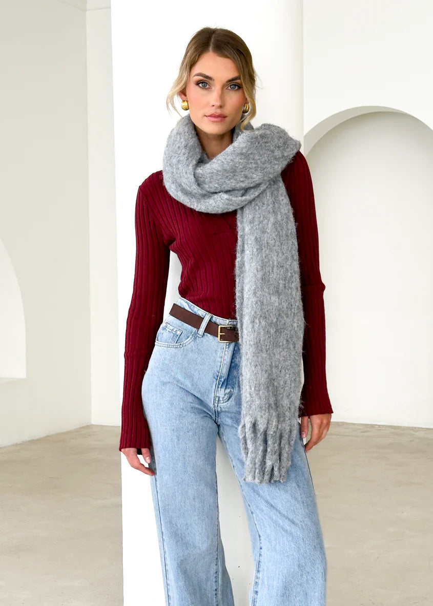 Charli Scarf - Grey