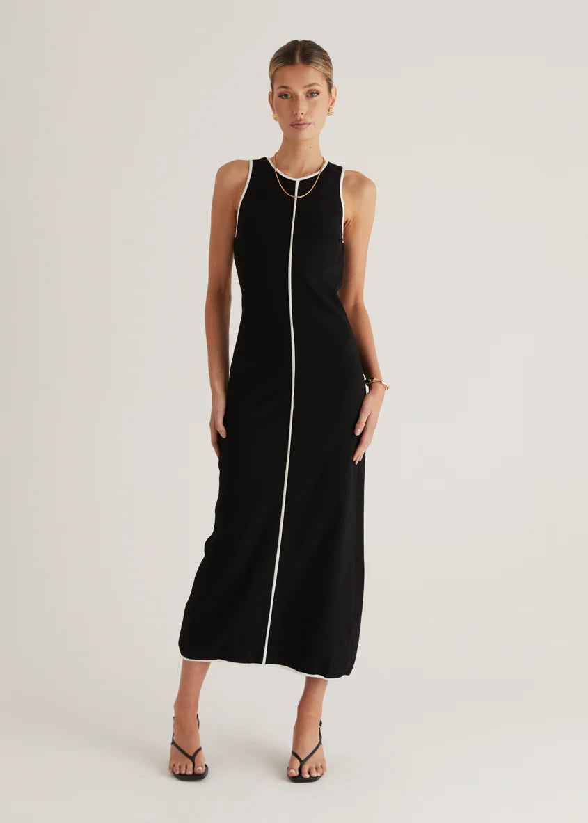 Cedar Maxi Dress - Black