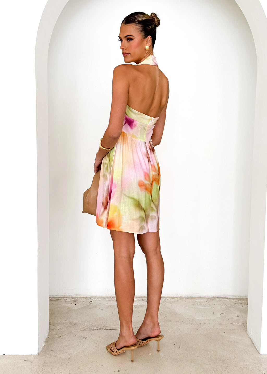 Esther Halter Dress - Pastel Bethany