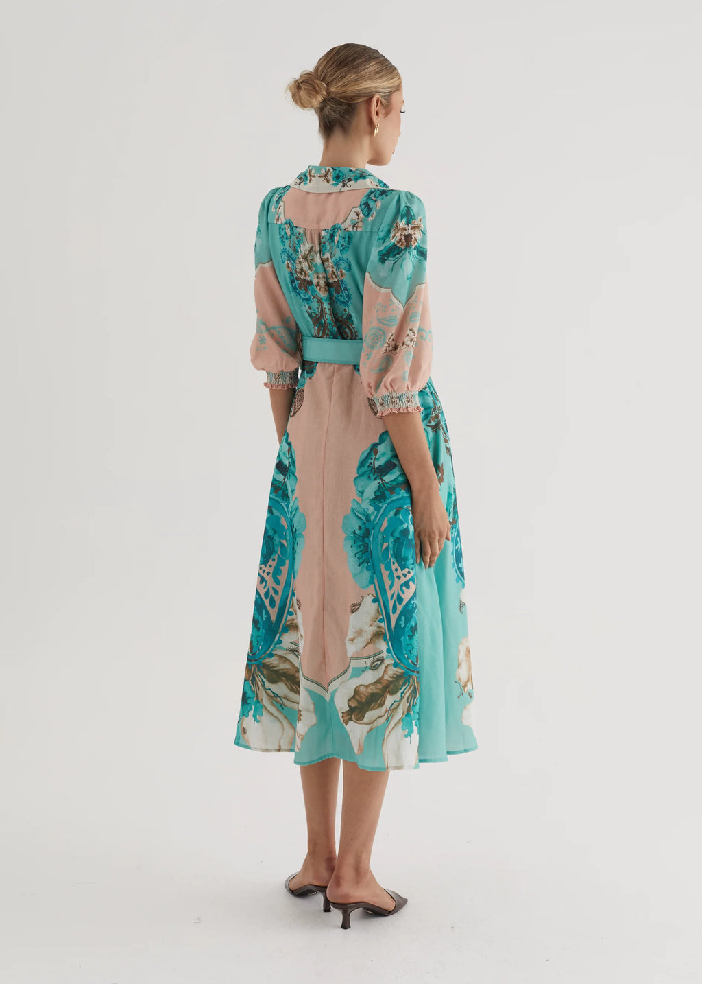 Pip Midi Dress - Willow Floral